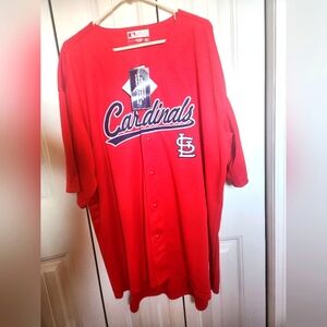 CARDINALS JERSEY-TRUE FAN SERIES. MENS 2XL-NWT